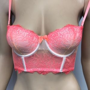 Victoria’s Secret lace mesh bralette bra top